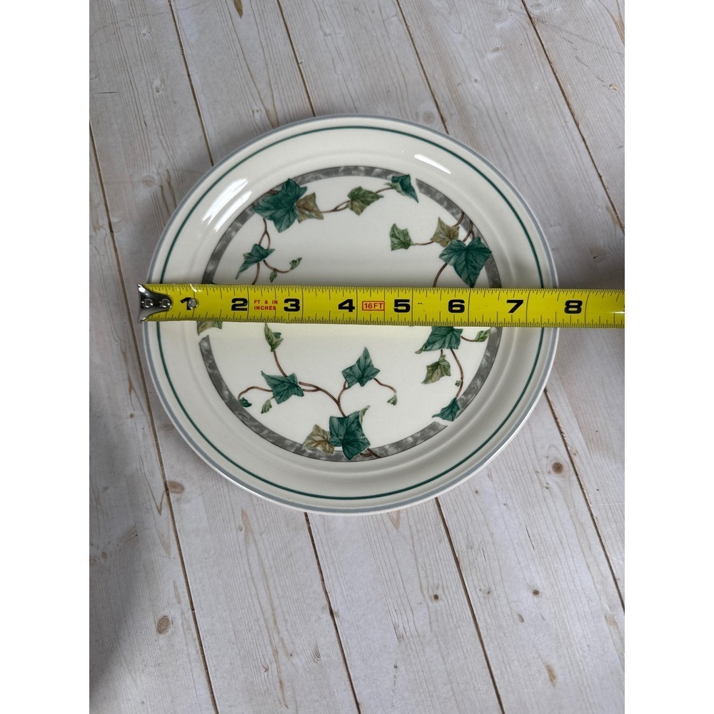 Keltcraft Noritake Ivy Lane 9180 Salad Plates Set 4 7 5/8" Ireland Stoneware - Picture 6 of 6